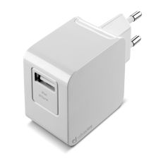 Сетевое зарядное устройство для Apple Cellular Line 1 USB 2A + кабель Lightning